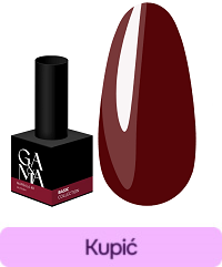 Lakier hybrydowy GA&MA Basic collection 048 marsala 10 ml
